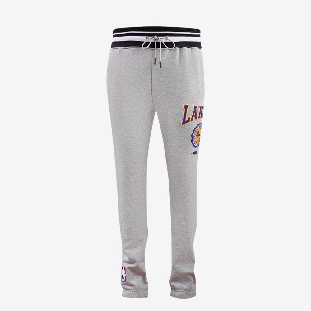 Pro Standard Lakers Crest Emblem Fleece Sweatpant